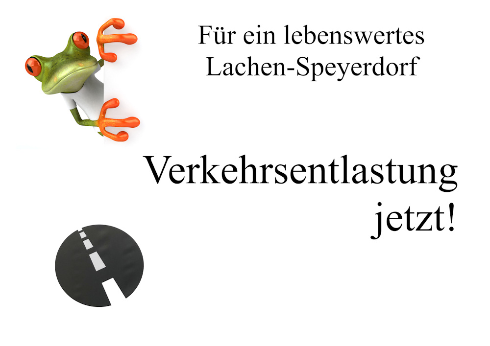 Plakat1 Verkehrsentlastung jetzt